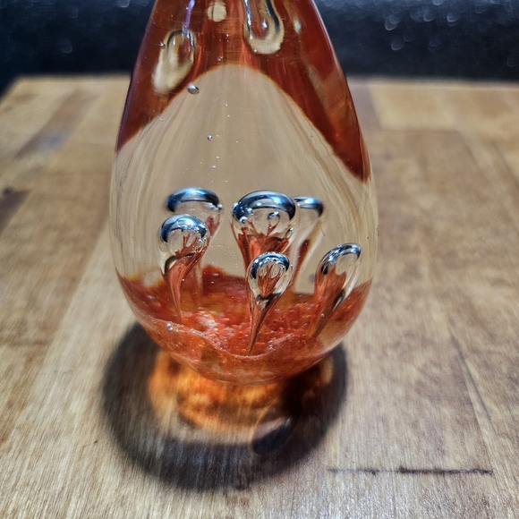 Heavy Hand Blown Mixed Artists Vintage Glass Paperweights Collection of 18pcs. - Picture 11 of 16